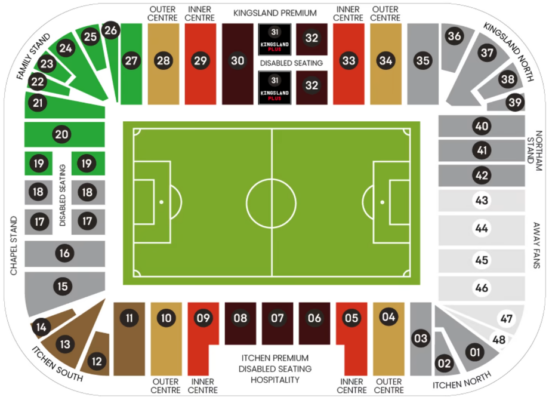 Saints Season Tickets 2023/24 | Saints DSA